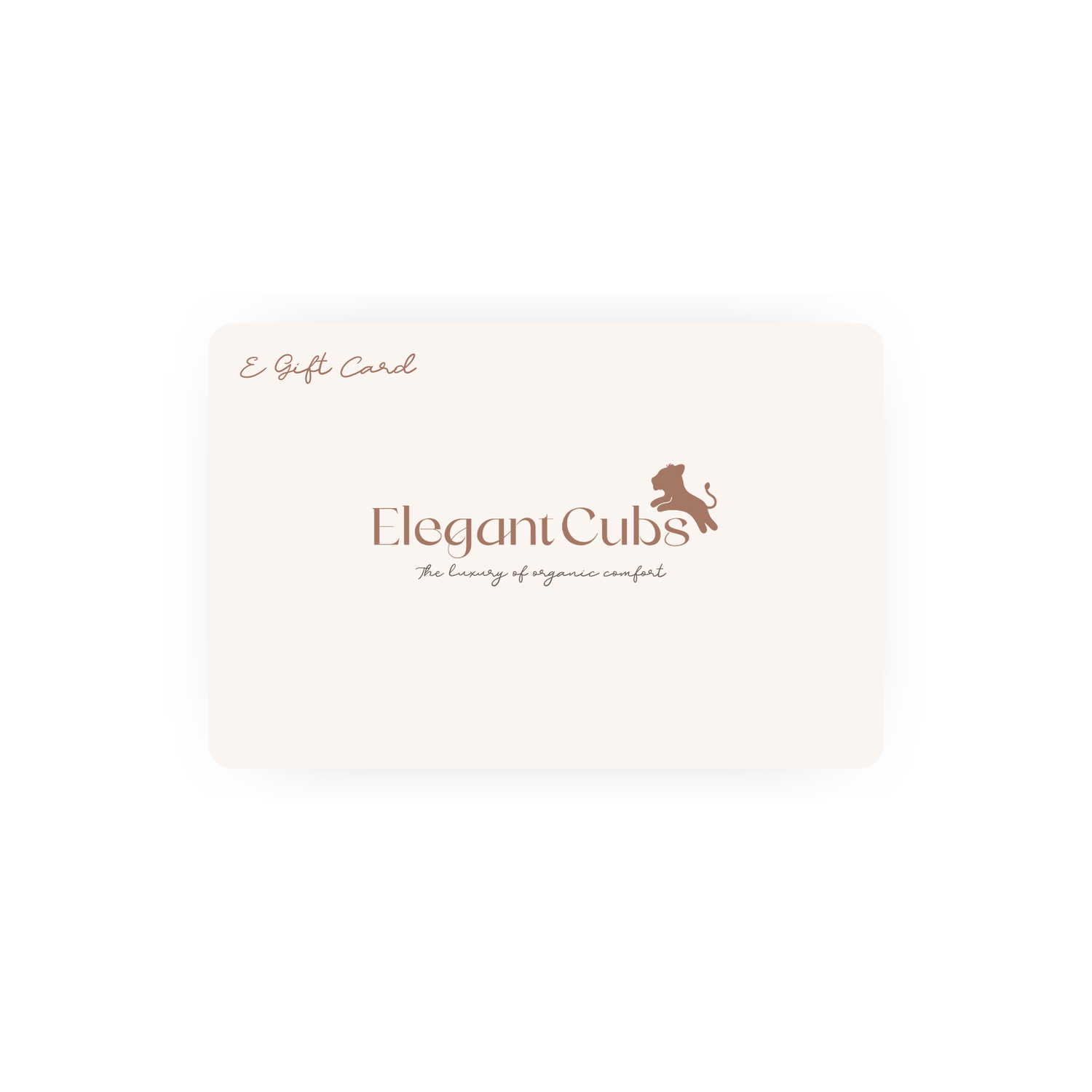 Elegant Cubs Gift Card
