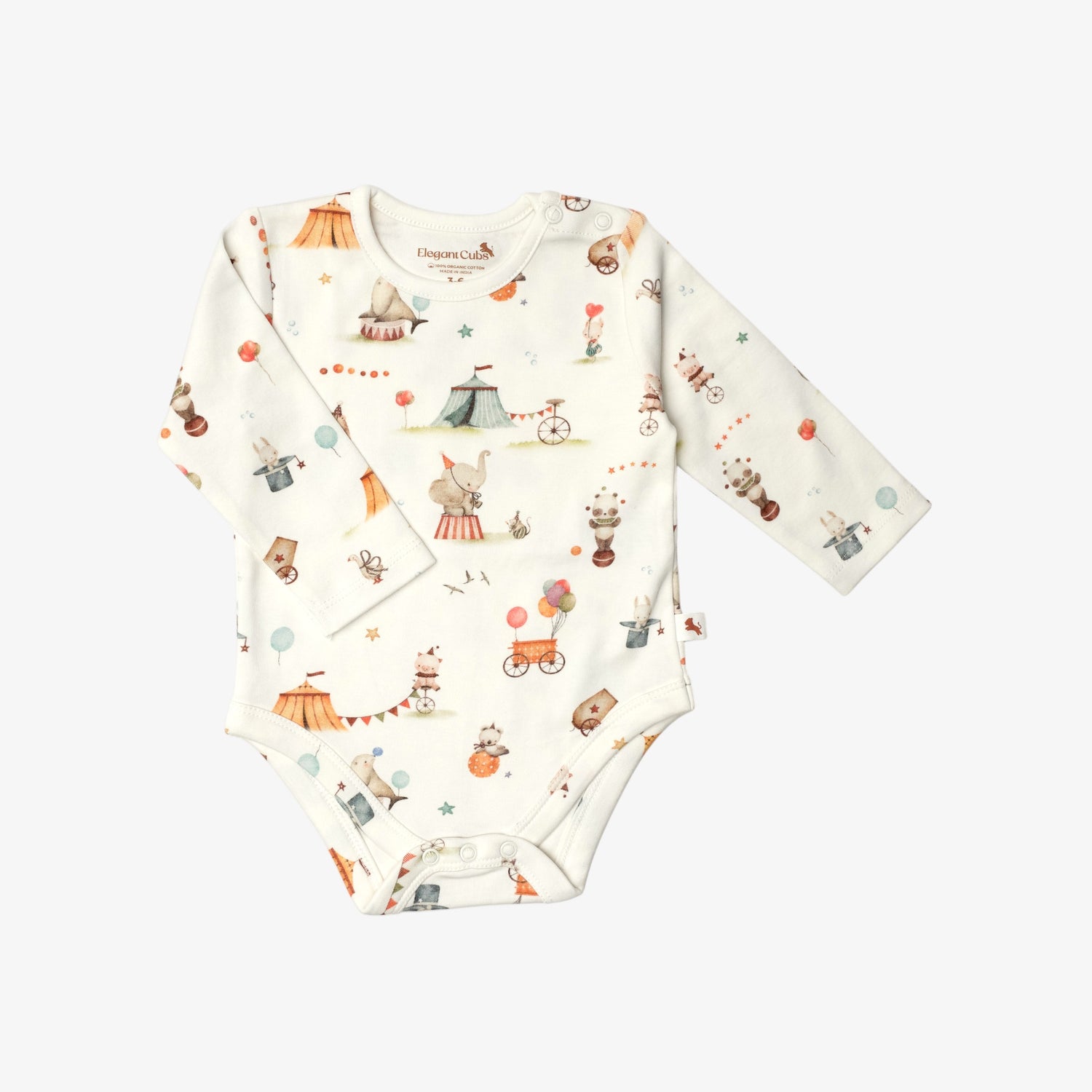 Organic Cotton Long Sleeve Bodysuit