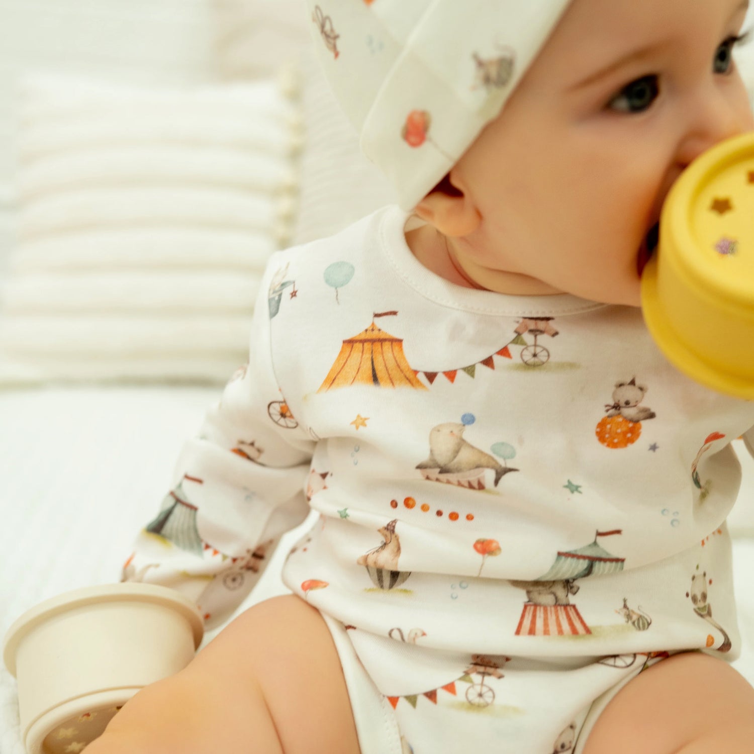 Organic Cotton Long Sleeve Bodysuit